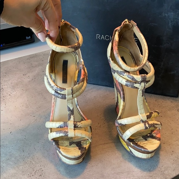 Sexy Rachel Zoe wedge sandals - Picture 2 of 6